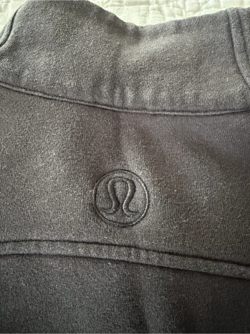 Lululemon Scuba oversized funnel-neck half zip wmn. sz. XS/S blk, good condition - Picture 11 of 13